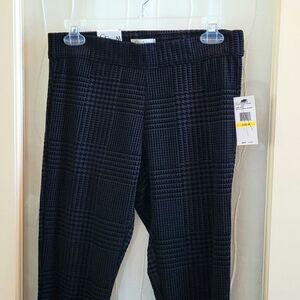 Jessica Simpson Black Flocked Ashby Leggings